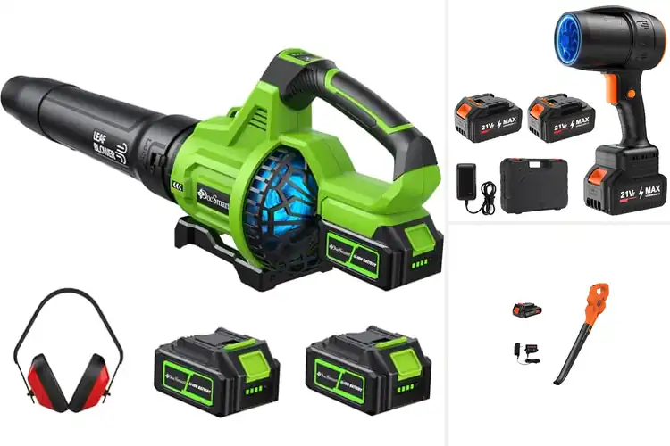 Detailed view of Best Quiet Cordless Leaf Blowers With Ear Protection
