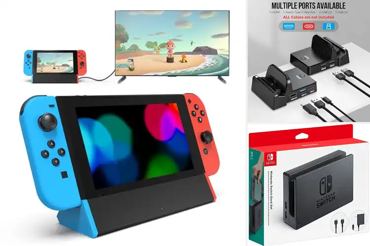 Detailed view of Best Replacement For Official Nintendo Switch Dock