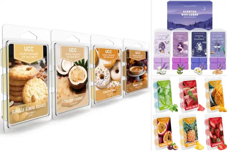 Detailed view of Best Scented Waxes: Natural Soy Melts for Lasting Aroma