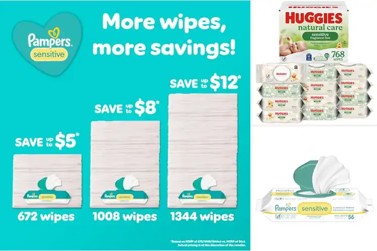 Detailed view of Best Sensitive Wipes for Baby’s Delicate Skin