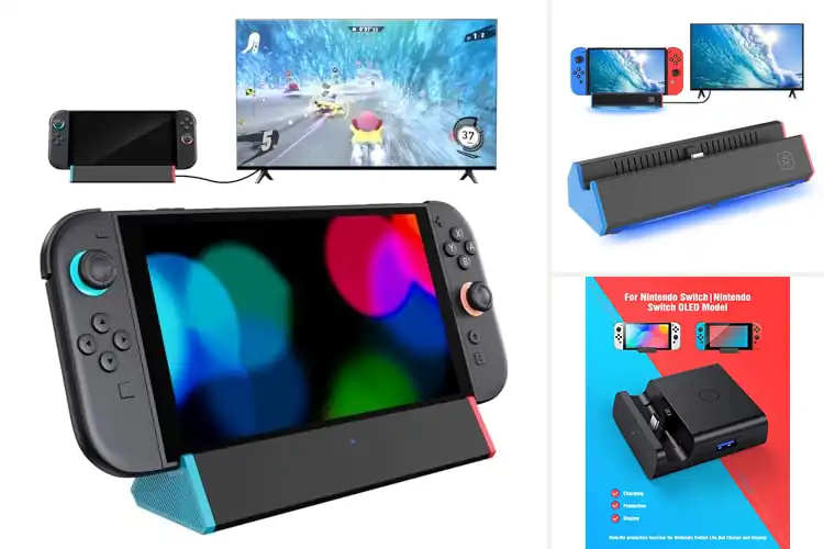Detailed view of Best Short-Circuit Protection For Nintendo Switch Dock