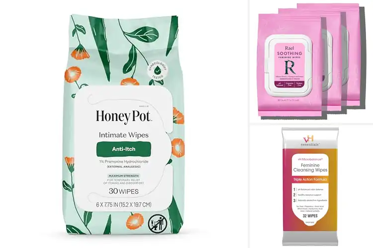 Detailed view of Best Soothing Feminine Wipes