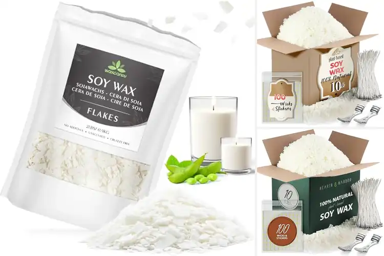 Detailed view of Best Soy Wax Flakes For Candle Making