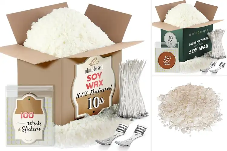 Detailed view of Best Soy Wax Flakes