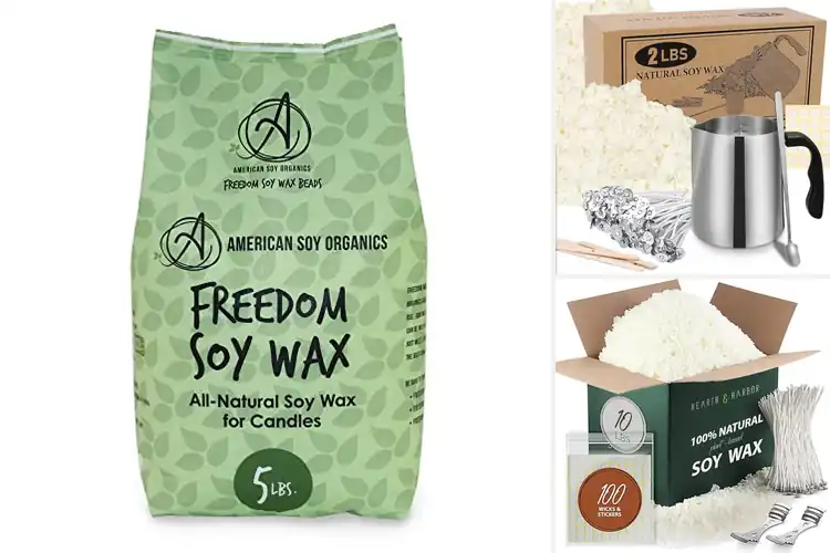 Detailed view of Best Soy Wax for DIY Candles