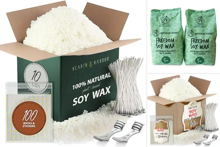 Detailed view of Best Soy Wax for Jar Candles