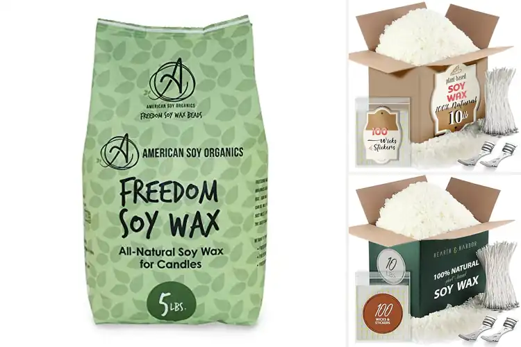 Detailed view of Best Soy Wax for Scented Candles
