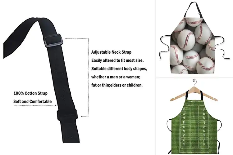Detailed view of Best Sports Aprons: Bold Team Spirit Meets Practicality