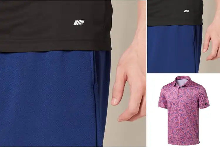 Detailed view of Best Stretch Performance Shirts