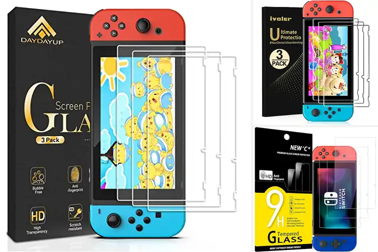 Detailed view of Best Switch Screen Protectors: Crystal Clear Gaming