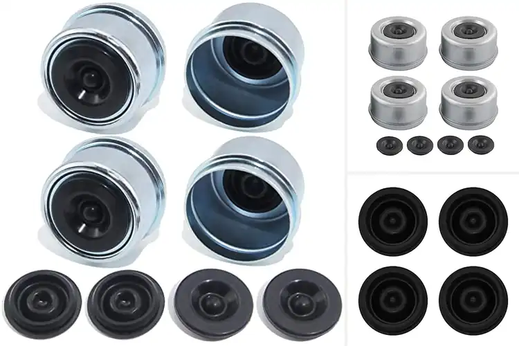Detailed view of Best Trailer Hub Dust Caps