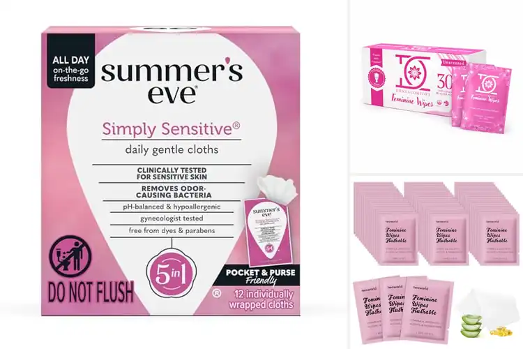 Detailed view of Best Travel Pack Feminine Wipes