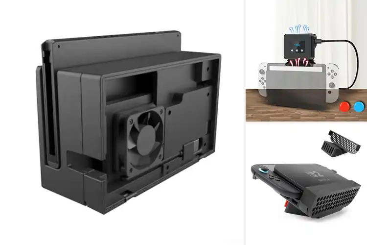 Detailed view of Best Ventilation Design For Nintendo Switch Dock