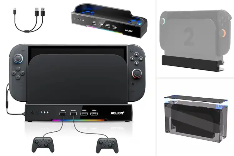 Detailed view of Best Ventilation Design Switch Dock