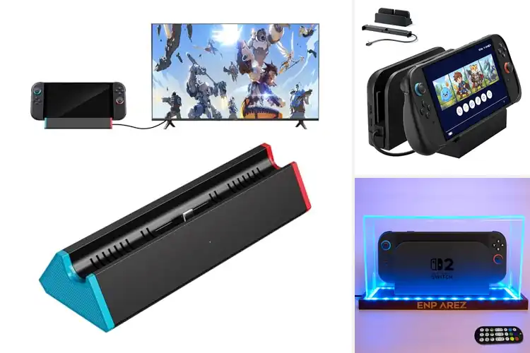 Detailed view of Best Ventilation Holes Switch Dock
