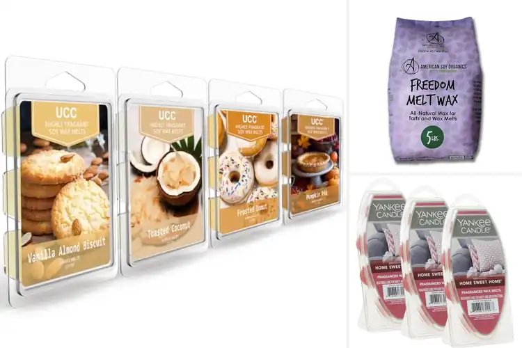 Detailed view of Best Wax Melt Waxes